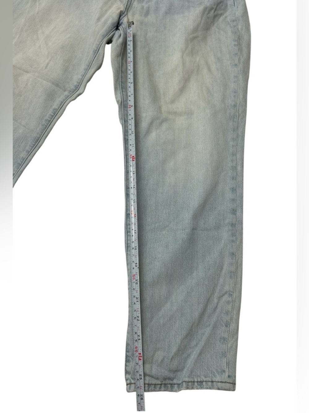Madewell The Curvy Perfect Vintage Jeans Size 30 Light Wash 100% Cotton Denim - Picture 7 of 10